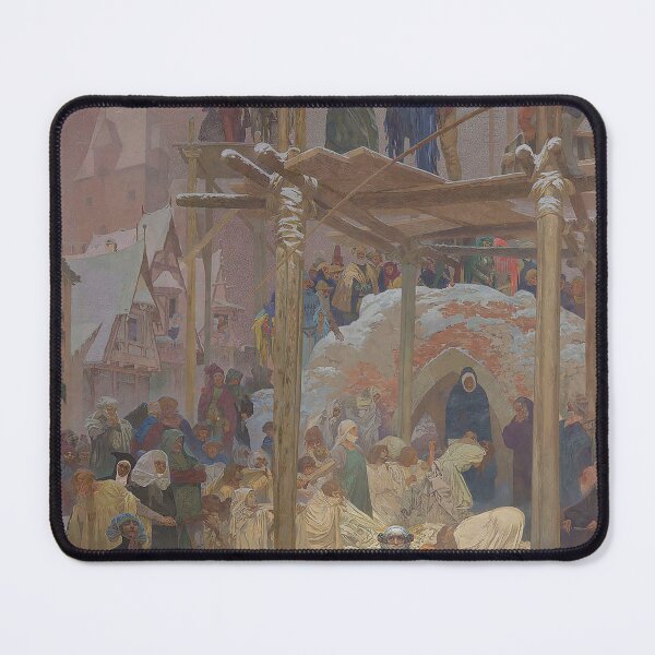 Item preview, The Slav Epic, cycle No.7 Jan Milíč of Kroměříž, by Alphonse Mucha. HIGH DEFINITION designed and sold by MINDTHECHERRY.