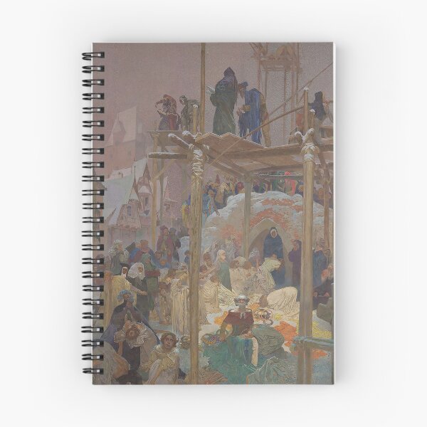 Item preview, The Slav Epic, cycle No.7 Jan Milíč of Kroměříž, by Alphonse Mucha. HIGH DEFINITION designed and sold by MINDTHECHERRY.