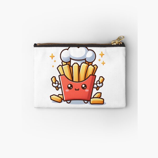 Item preview, Kawaii French Fries With Chef Hat designed and sold by CanvasCutie.