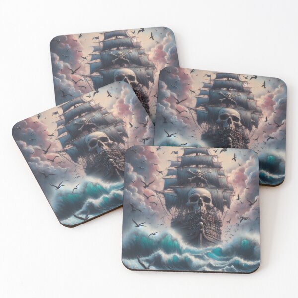 Item preview, Ghost Ship Amidst the Stormy Seas designed and sold by Patriot Artyfact.