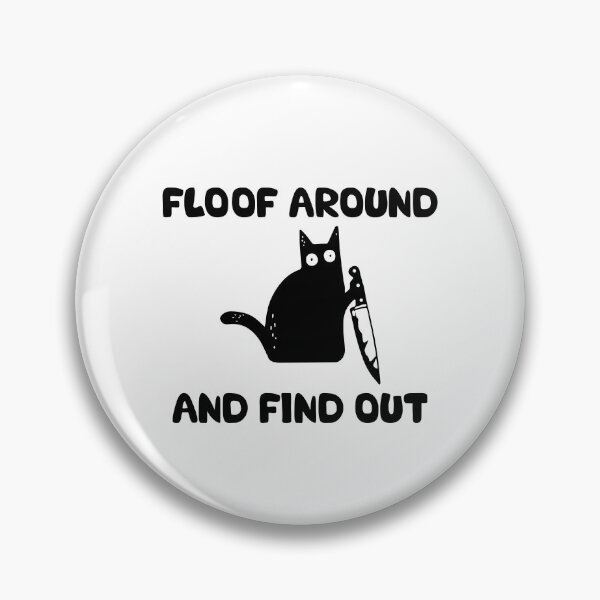 Item preview, Floof around and find out Cat knife designed and sold by TedFlogar.
