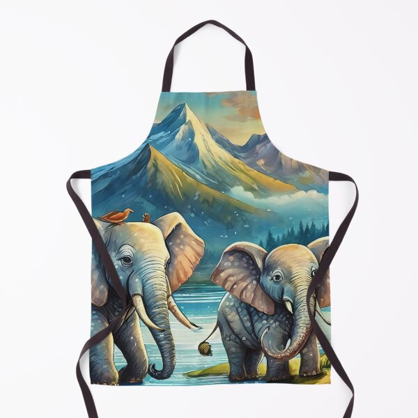 Item preview, Elephants in the Mountains designed and sold by SMartin.