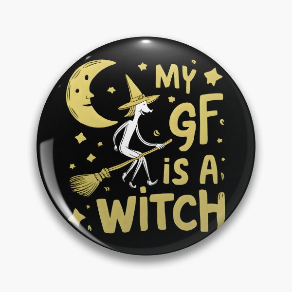 Item preview, My Girlfriend is a witch!!! designed and sold by ThreadLore.