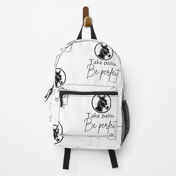 Item preview, Shakespeare's Nick Bottom Quote: Take Pains. Be Perfect. designed and sold by TheWriteHand.