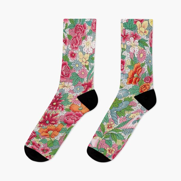 Item preview, Colorful Chinese flower pattern from 1867 designed and sold by Myl-Design.