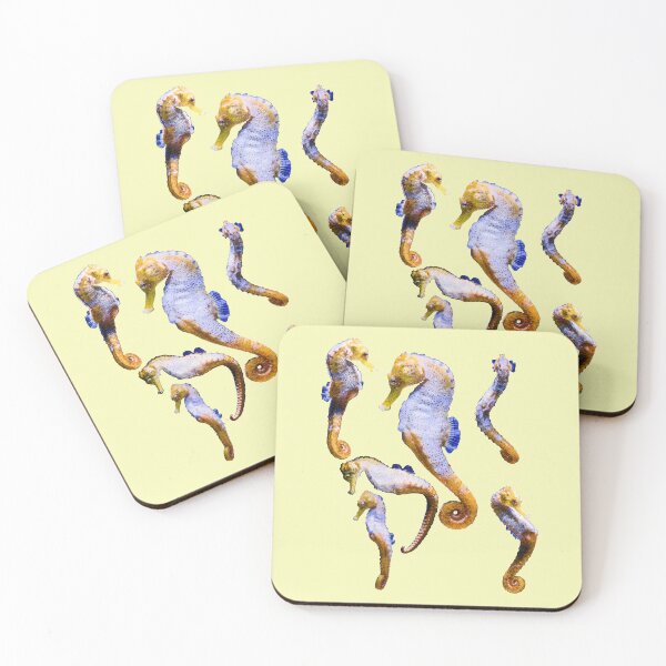 Item preview, 6 Dancing Seahorses, Fish, Natural, Zoo Photography designed and sold by CreaVisArt.