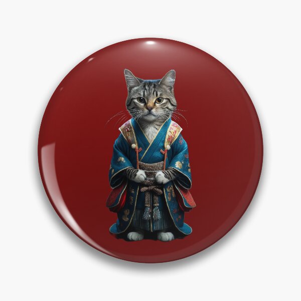 Item preview, SAMURAI CAT designed and sold by storedeMiguel.