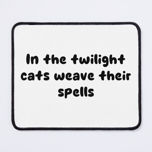 Item preview, In the twilight, cats weave their spells designed and sold by Keirnyx.