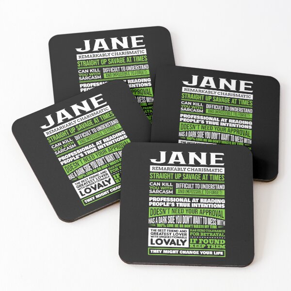 Item preview, Jane Girl Name Definition designed and sold by Share-me.