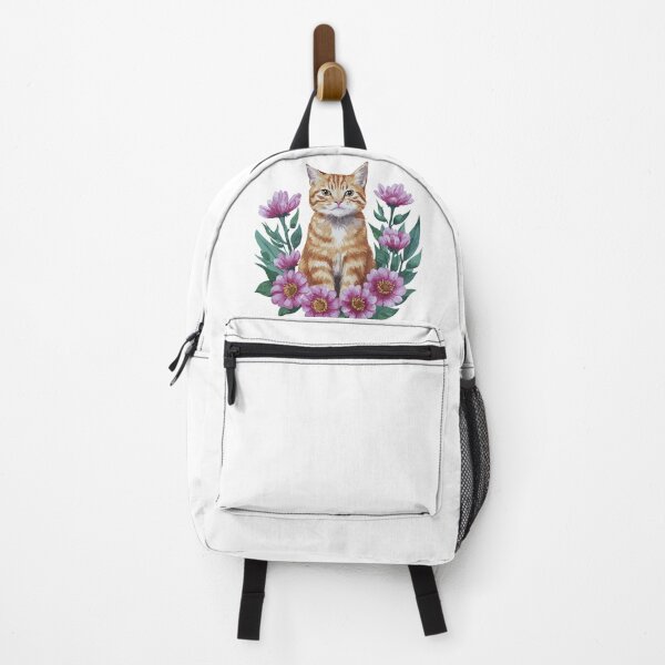 Item preview, Ginger cat in flowers designed and sold by MaateoDesign.