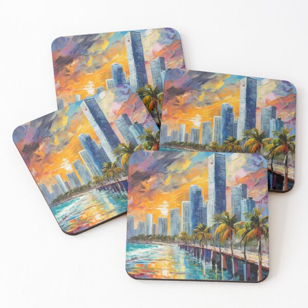 Item preview, Miami Cityscape designed and sold by Susan Rydberg.