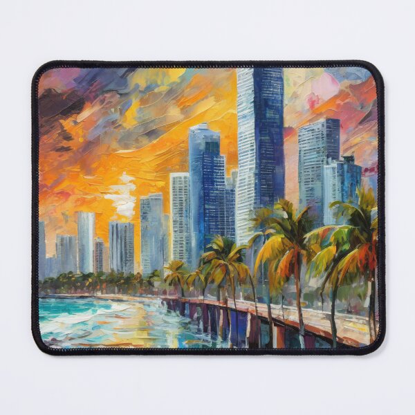 Item preview, Miami Cityscape designed and sold by Susan Rydberg.