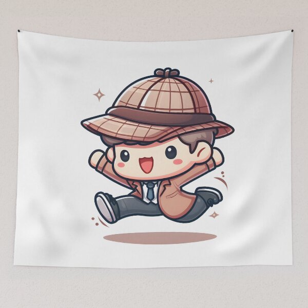 Item preview, Kawaii Detective: Deerstalker Hat designed and sold by CanvasCutie.