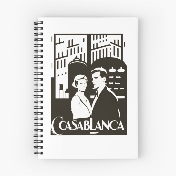 Item preview, Casa blanca 1942 vintage movie designed and sold by Anime-uptown.