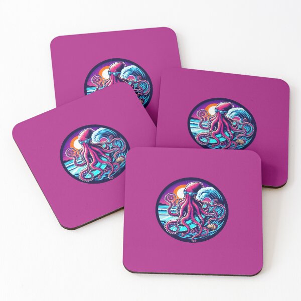 Item preview, Surfing Octopus designed and sold by SportsMomsRock.