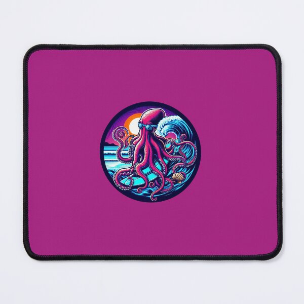 Item preview, Surfing Octopus designed and sold by SportsMomsRock.