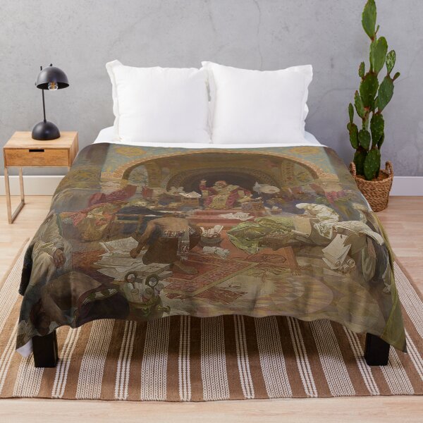 Item preview, The Slav Epic cycle No 4, The Bulgarian Tsar Simeon, by Alphonse Mucha. HIGH DEFINITION designed and sold by MINDTHECHERRY.