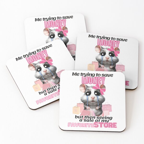 Item preview, Sad Hamster, Me trying to save money designed and sold by DMiracleStore.