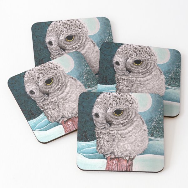 Item preview, Snowy Owl designed and sold by ArtByBeatriz.