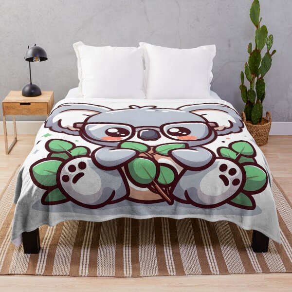 Item preview, Kawaii Koala: Wearing Glasses designed and sold by CanvasCutie.