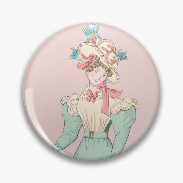 Item preview, Historical 1820s Fashion Plate Illustration 2 designed and sold by MariOyama.