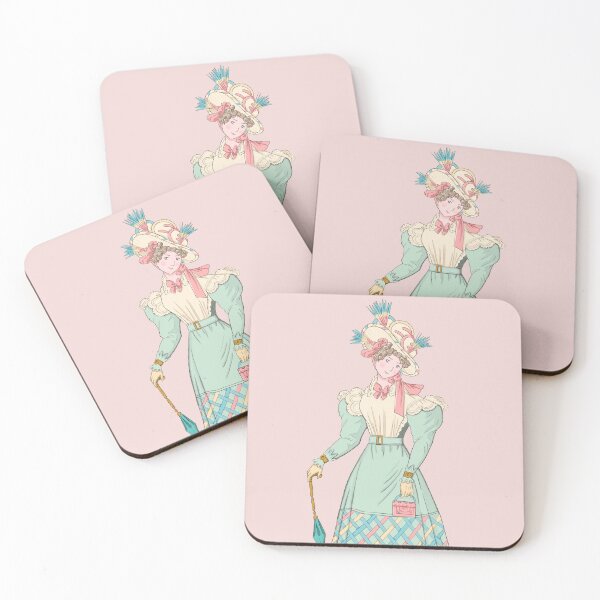 Item preview, Historical 1820s Fashion Plate Illustration 2 designed and sold by MariOyama.