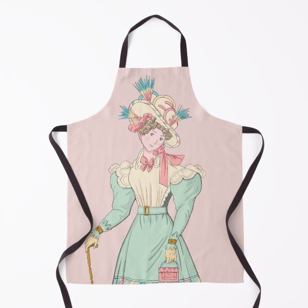 Item preview, Historical 1820s Fashion Plate Illustration 2 designed and sold by MariOyama.