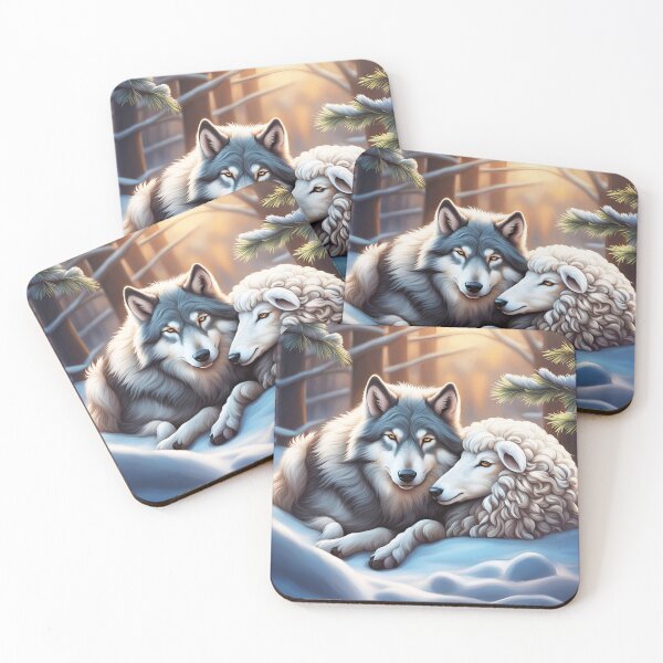 Item preview, Sheep Wolf Winter designed and sold by HumusArt.
