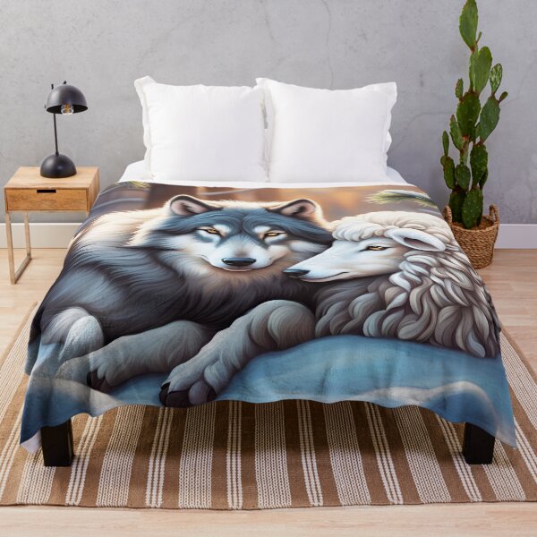 Item preview, Sheep Wolf Winter designed and sold by HumusArt.