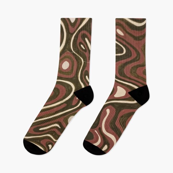 Item preview, dark green and pink drawing designed and sold by Lilou Boivin.