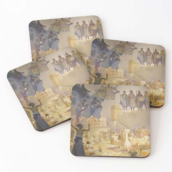 Item preview, The Slav Epic cycle No.3, The Introduction of the Slavonic Liturgy, by Alphonse Mucha. HIGH DEFINITION designed and sold by MINDTHECHERRY.
