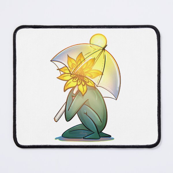 Item preview, Sunflower man hiding under an umbrella designed and sold by feannaart.