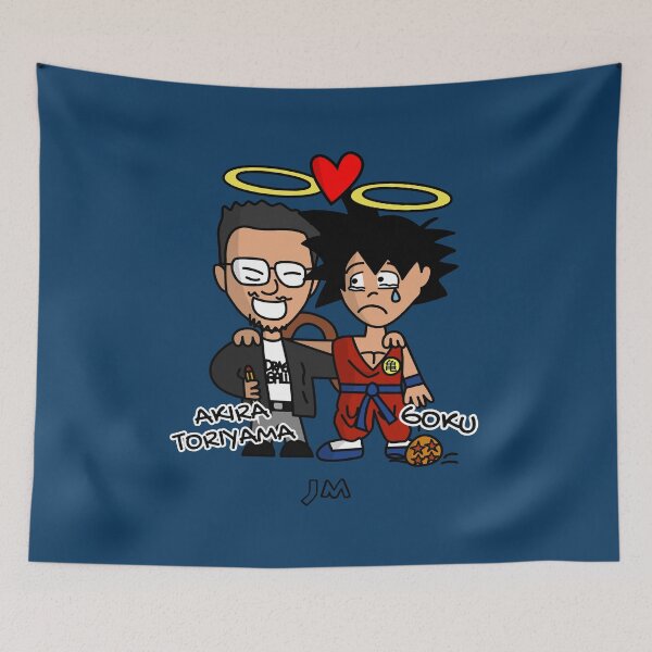 Item preview, Akira Toriyama and Goku - Dragon Ball designed and sold by jesumedina.