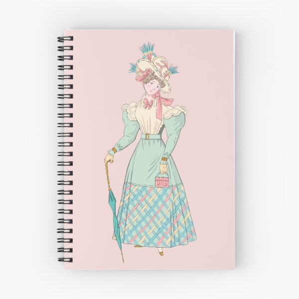 Item preview, Historical 1820s Fashion Plate Illustration 2 designed and sold by MariOyama.