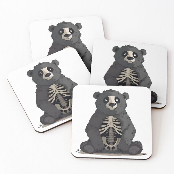 Item preview, Cartoon Skeleton Bear designed and sold by deckur.