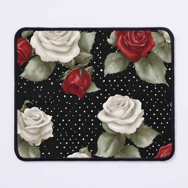 Item preview, Romantic symbolism :Red and White Roses designed and sold by Nimora.