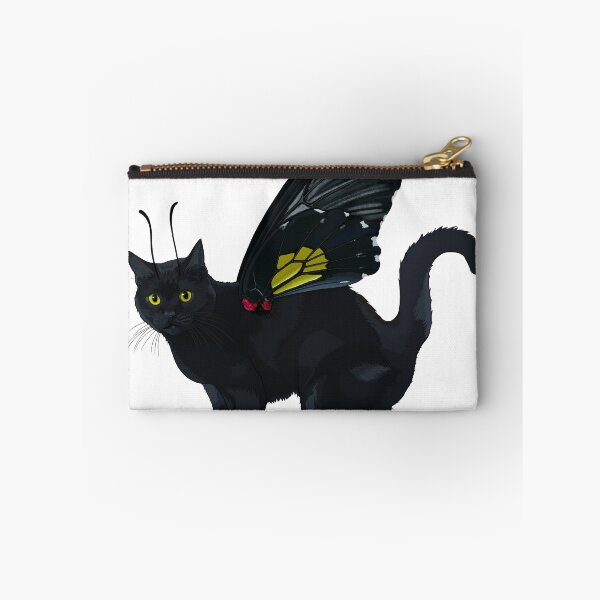Item preview, Black Southern Birdwing Shorthair Butterfly Cat designed and sold by Carleah Unique.