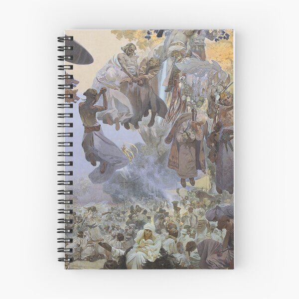 Item preview, The Slav Epic cycle No.2 The Celebration of Svantovít, by Alphonse Mucha. HIGH DEFINITION designed and sold by MINDTHECHERRY.