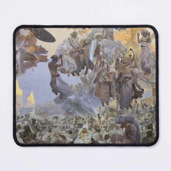 Item preview, The Slav Epic cycle No.2 The Celebration of Svantovít, by Alphonse Mucha. HIGH DEFINITION designed and sold by MINDTHECHERRY.