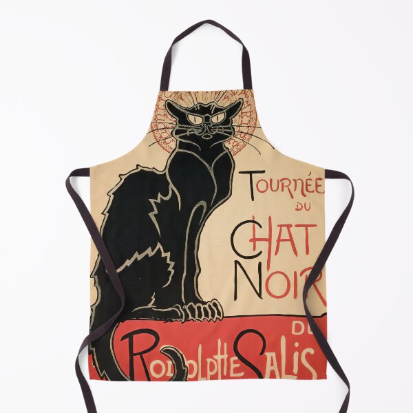 Item preview, Classic Vintage Théophile Steinlen "Le Chat Noir" Cat Poster Reproduction - Iconic French Art Print designed and sold by Very Peculiar.