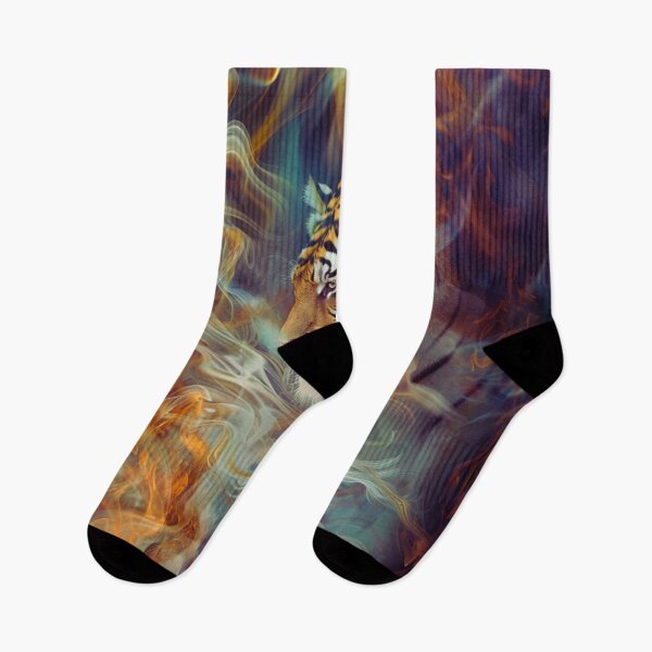 Item preview, Abstract Tiger in the smoke  designed and sold by Lewis-mart.