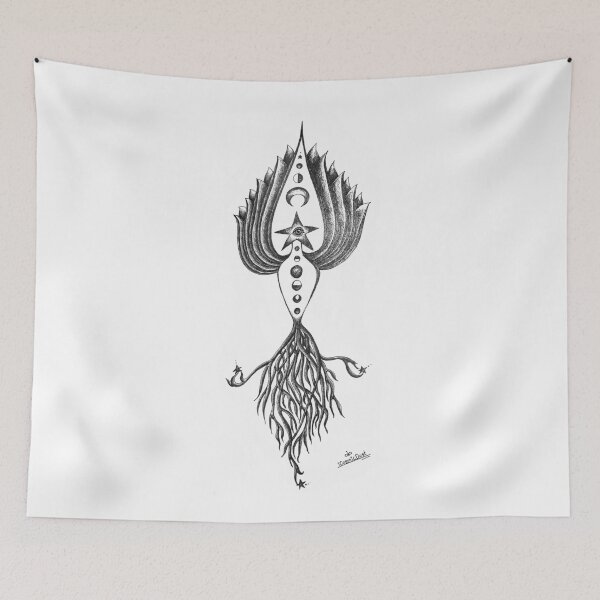 Item preview, Blooming in Meditation designed and sold by iCosmicDust.