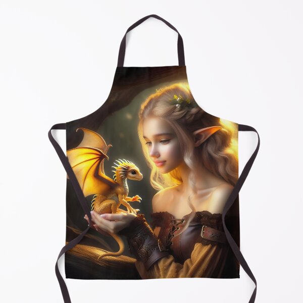 Item preview, Girl With Baby Dragon designed and sold by HumusArt.