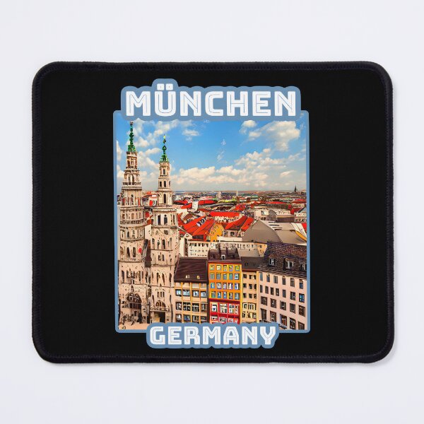 Item preview, Architectural landscape of München, Germany. Beautiful travel design. designed and sold by Unitepeople.