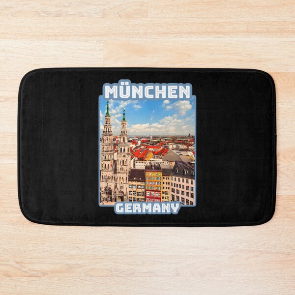 Item preview, Architectural landscape of München, Germany. Beautiful travel design. designed and sold by Unitepeople.