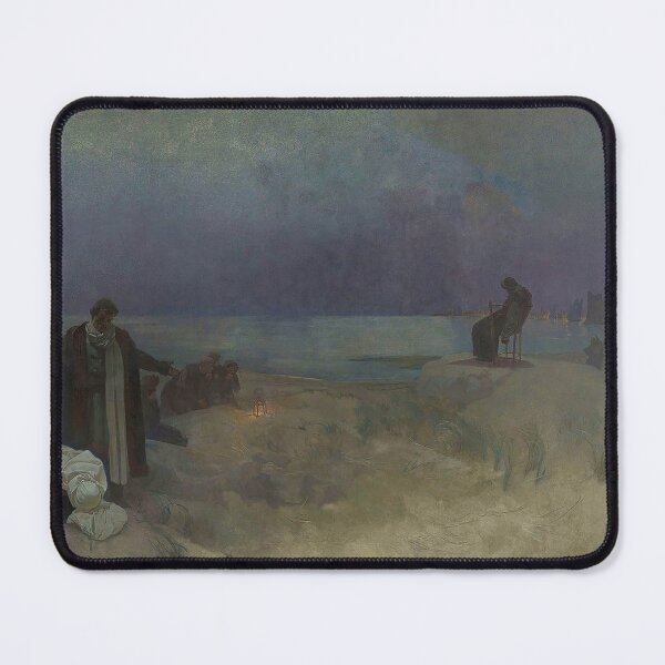 Item preview, The Slav Epic, cycle No.16 The Last days of Jan Amos Komenský in Naarden, by Alphonse Mucha. HIGH DEFINITION designed and sold by MINDTHECHERRY.
