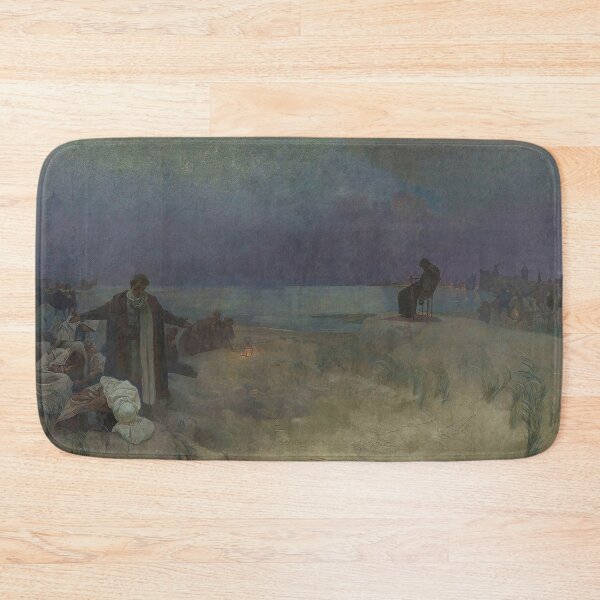 Item preview, The Slav Epic, cycle No.16 The Last days of Jan Amos Komenský in Naarden, by Alphonse Mucha. HIGH DEFINITION designed and sold by MINDTHECHERRY.