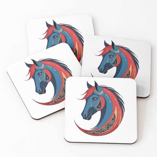 Item preview, Mystical horse portrait designed and sold by SimoesArtistry.