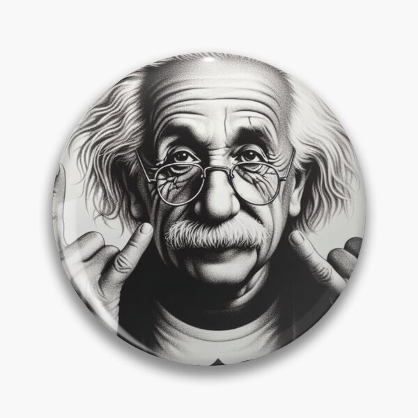 Item preview,  Albert Einstein designed and sold by sevenmountains.