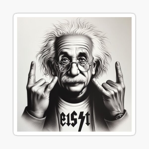 Item preview,  Albert Einstein designed and sold by sevenmountains.